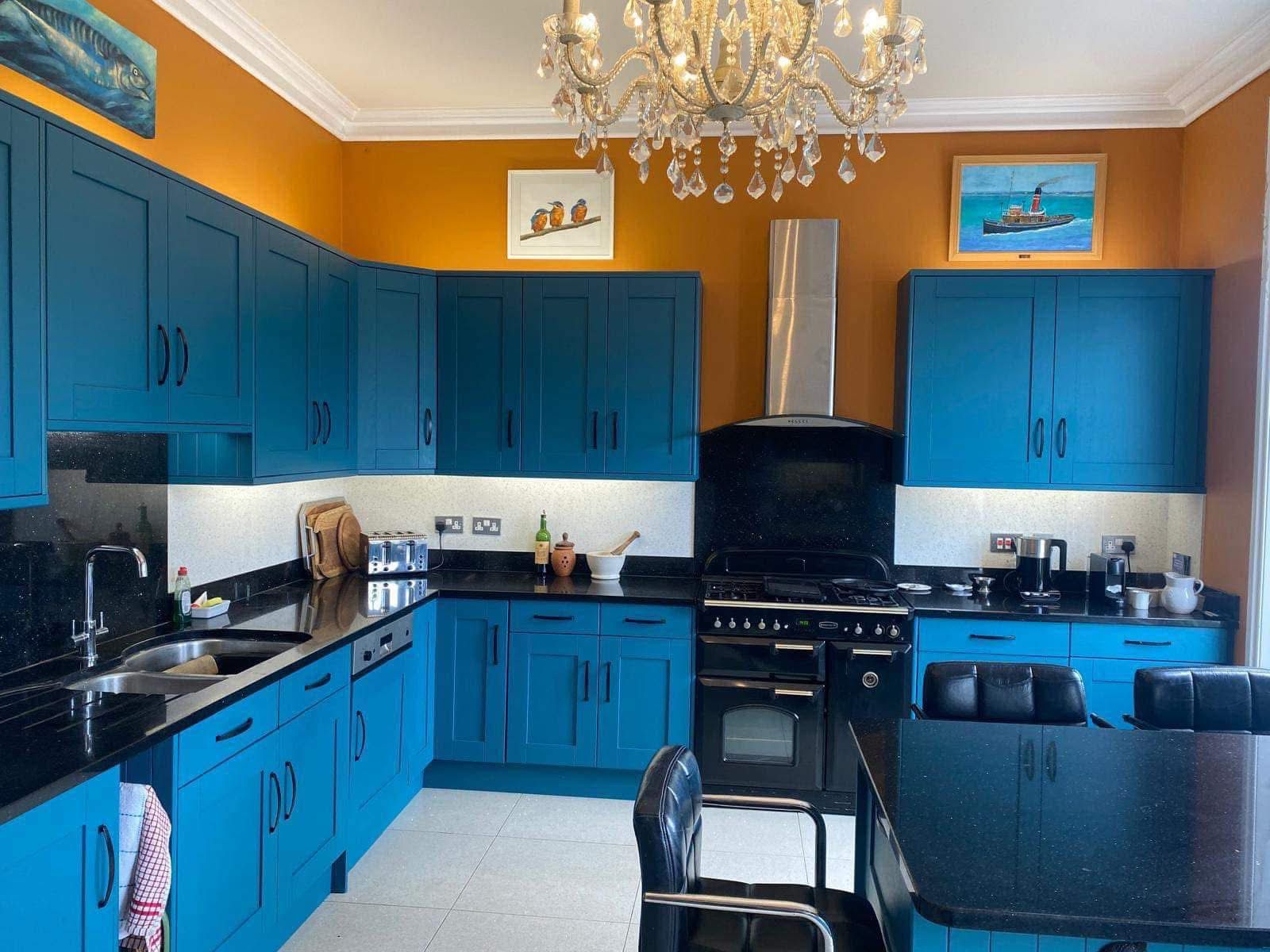 Resprayed kitchen by Pro Coat Painting 3